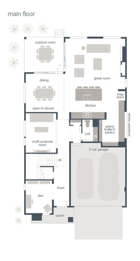 The Amato Floorplan by MainVue Homes